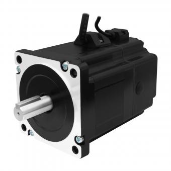 Двигатель шаговый с тормозом 86BYG250B-14-S (NEMA 34, 4.5 Нм, 4.0 А, 1.8°)