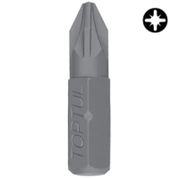 Біта хрестова TOPTUL PZ2 1/4" 25 мм