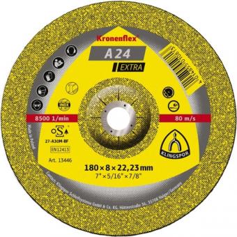 Обдирочный круг Kronenflex Klingspor EXTRA A24EX 150x6x22,23 мм