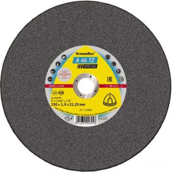 Отрезной круг Kronenflex Klingspor SPECIAL A46TZ 230x1,9x22,23 мм