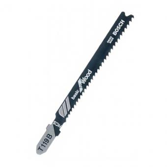Пилки для лобзиков Bosch T 119 B, HCS 5 шт.