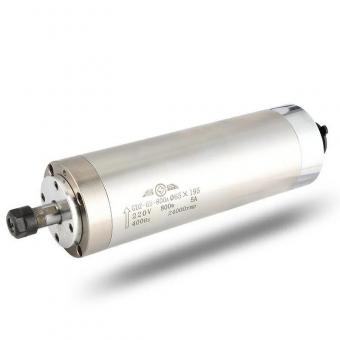 Шпиндель з водяним охолодженням GDZ-65-800A 65X195 0.8 кВт ER11-A 65 мм